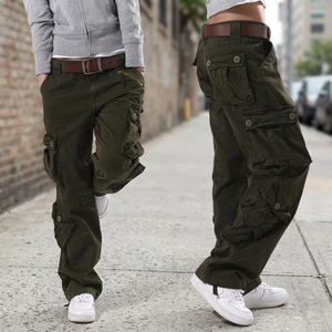 Pantalon cargo tendance pour femmes - Pantalon et pantalon de travail pour femmes - Pantalon cargo streetwear - Product Image 2