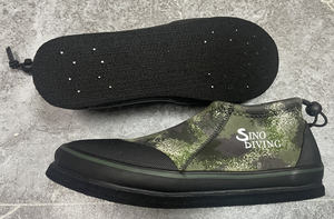 Sinodiving Heavy Duty néoprène fermeture éclair pêche Wading bottes imperméable anti-dérapant feutre semelle clouté roches à des fins de sauvetage - Product Image 4