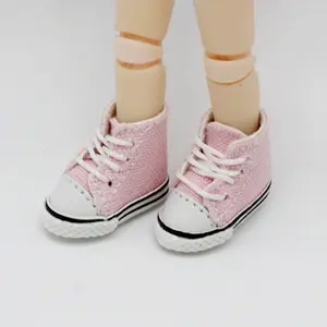 ob11 new doll shoes 12 points BJD beautiful knot pig doll shoes molly simple casual cute sports canvas shoes