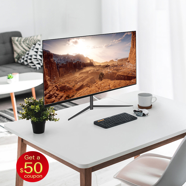 OEM Factory Price 19 21.5 24 27 29 40 42 Inch Wholesales Gaming Monitor IPS Screen144HZ 165HZ Gaming Monitor with LED Light