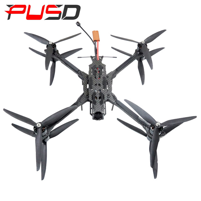PUSD X8 10-inch Long Range High-Load 5-7KG with 5.8G High-Definition Transmission FPV Drone