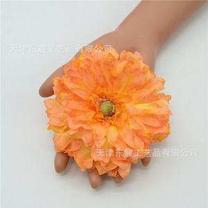 Fleurs de lotus artificielles Dongchen Crafts, diamètre 12 cm, fleurs en soie, décoration de mariage - Product Image 2