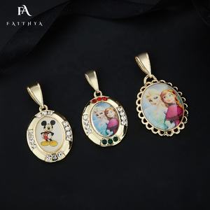 FP1106 Personalizable Caricatura Imagen Dibujos animados Selfie Archivo Digital Persona Lized Digital Caricatura Imagen Colgante - Product Image 1