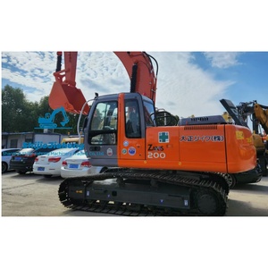 รถขุดฮิตาชิ ZX200 มือสองจากญี่ปุ่น รุ่นปี 2025 น้ำหนัก 20 ตัน ระบบควบคุม PLC อีซูซุ เครื่องยนต์ 0.8m มอเตอร์ เกียร์ ปั๊ม - Product Image 1