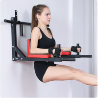 Barre de traction murale multifonctionnelle pliable en acier, réglable, pour la musculation à domicile, garantie 1 an