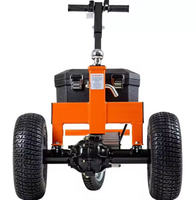 Chariot de manutention électrique pour caravane, usage intensif, 48V 500W, attelage à boule de 2 pouces, capacité de charge maximale 2500 LBS