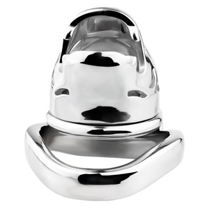 FRRK-36 Short Tiger Metal Chastity Cage Belt Cock Cage Male Chastity Devices BDSM Sex <b>Toys</b> <b>for</b> <b>Men</b> Gays Bondage Set Wholesale - Product Image 4