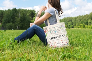 Bolsa de Tela Reutilizable <span class=keywords><strong>Rungo</strong></span>, de Algodón Orgánico, con Correa para el Hombro, Impresión Personalizada, Promocional, para Compras, 37x40cm, Lavable - Product Image 6