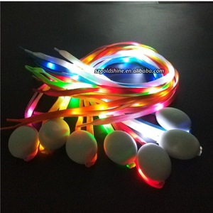 Lacets de chaussures LED Offre Spéciale lacets clignotants en fibre optique pour l'assurance automobile éducation agricole cadeaux de bienvenue - Product Image 3