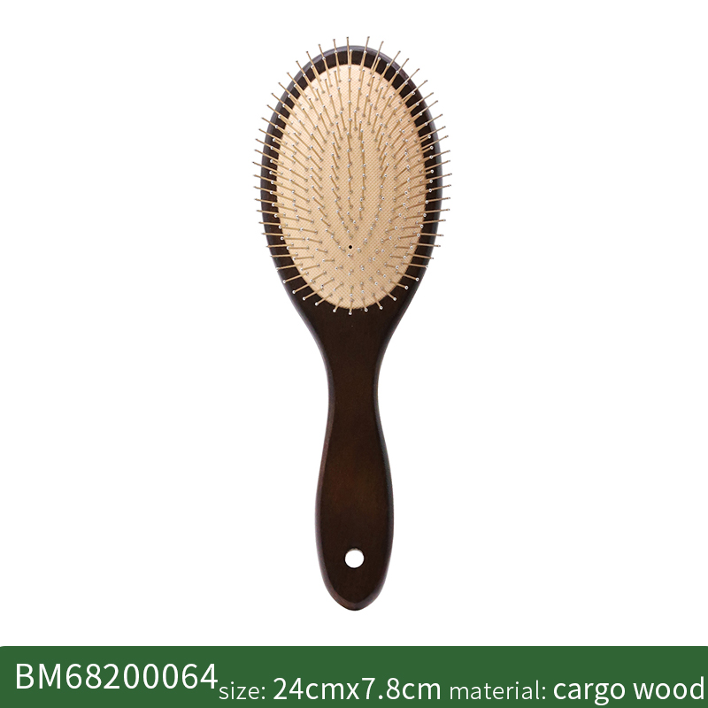 black hair brush