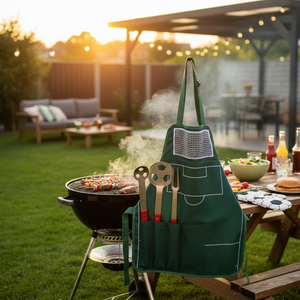 Bally Publicidad Barbacoa Set con Herramientas y Delantal - Product Image 3
