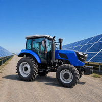 Tracteur agricole 4x4 Majestic 120 CV avec cabine climatisée, système hydraulique robuste, levage haute performance et électrique