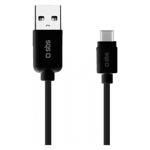 Cavo USB C CHARGING DATA <b>CABLE</b> 2.0 Black 1,5m TECABLEMICROC15K - Product Image 3