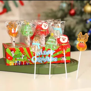 Toptan noel şeker sert şeker lolipop