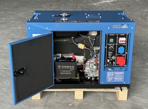 Générateur à air refroidi de petite taille 8kw/8kva au design élégant avec commutateur de transfert automatique - Product Image 4