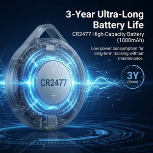 Localizador de Etiquetas Inalámbrico Trackerking Mini, Dispositivo de Rastreo con 1000 mAh de Batería, KTAG, 3 Años de Autonomía en Espera, Buscador de Llaves, Antipérdida para Mascotas, Rastreador Inteligente, AirTag - Product Image 6