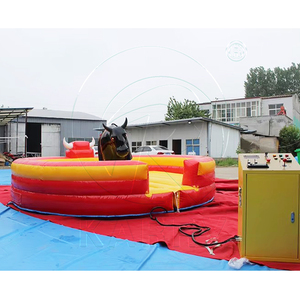 Toro Mecánico Inflable Comercial para Parques de Diversiones, Marca Mico, Capacidad de 300-500 kg, 5-10 Pasajeros - Product Image 6