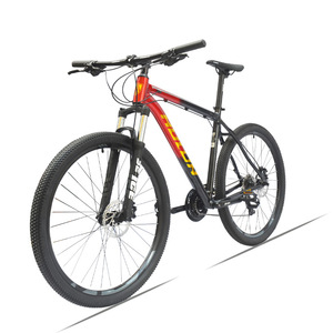 Vélo de montagne Hulda 29 pouces en alliage d'aluminium, 24 vitesses, freins hydrauliques, fourche à suspension, cyclisme tout-terrain - Product Image 2