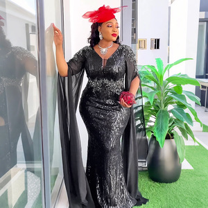 Abito da sera con paillettes <span class=keywords><strong>per</strong></span> <span class=keywords><strong>Capodanno</strong></span> e Natale, taglie forti da donna - Product Image 4