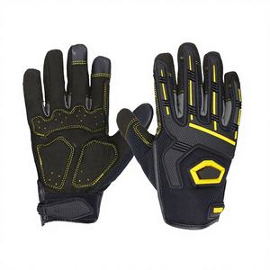 100% huile gaz dos injecter gants nouveau Design Impact cuir synthétique gants de mécanicien haute qualité main bras Protection travail unisexe - Product Image 1