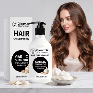 Champú de Ajo de Marca Privada Gleamxi, Champú Limpiador, Anticaspa, Antipicazón, para el Crecimiento del Cabello, Anticaída <span class=keywords><strong>y</strong></span> Nutritivo - Product Image 1