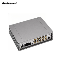 Amplificateur de voiture 8 canaux classe D avec DSP, amplificateur de puissance numérique 4 canaux, puce AKM japonaise, RMS 4x60W+4x25W, égaliseur 31 bandes, 12V
