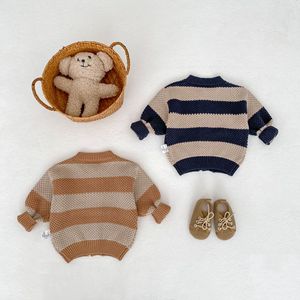Giacca a Righe Primaverile Engepapa per Neonati, Cardigan in Maglia a Maniche Lunghe per Bambini e Bambine, Abbigliamento per Neonati - Product Image 3