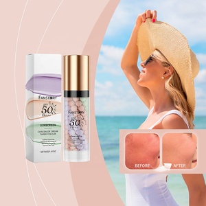 Cuidado de la Piel al por Mayor <span class=keywords><strong>con</strong></span> Aloe Vera Natural, Ácido Hialurónico, Protector Solar Tricolor FPS 50, Corrector Hidratante Resistente al Agua - Product Image 2