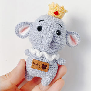 Poupées en crochet adorables artisanales | Mini porte-clés animaux en peluche et breloques de sac à main | Cadeau fait main et décor essentiel - Product Image 1