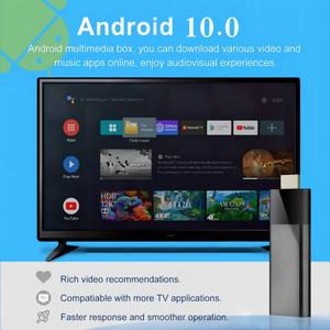 <span class=keywords><strong>Clé</strong></span> TV Q6 4K ATV H313 avec 2 Go de RAM, 8 Go/16 Go de ROM, double Wi-Fi, Bluetooth, système Android 10, décodeur Smart TV - Product Image 4