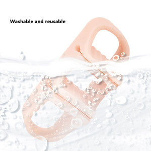 Vente en gros d'usine Nouvelle arrivée Tongs à trois trous Séparateur d'orteils Pantoufles Sandales Clip Pads <span class=keywords><strong>Hallux</strong></span> <span class=keywords><strong>Valgus</strong></span> Séparateur de chevauchement des orteils - Product Image 6