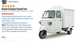 Années d'expérience avec les concepts de food truck de pizza et de café pour le service de boissons et de collations - Product Image 6