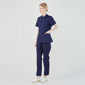 Uniformes Médicos Personalizados para Enfermeras de Hospital, Diseño de Manga Corta Suave y Elástico, Uniformes de Enfermería de Nuevo Diseño para Médicos - Product Image 3