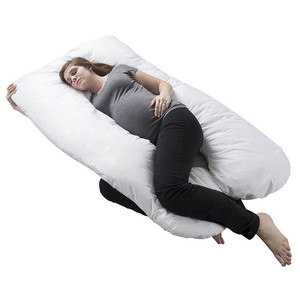 60in Full Body Pillow Maternity Pregnancy Body Pillow, Extra Large U Shape Pillow und Lounger mit Removable Cover - Product Image 6