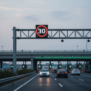 Écran de signalisation routière P10 pratique en promotion, panneau d'affichage à messages variables fixe de 640 mm, couleur intégrale, haute luminosité, affichage solaire d'avertissement - Product Image 6