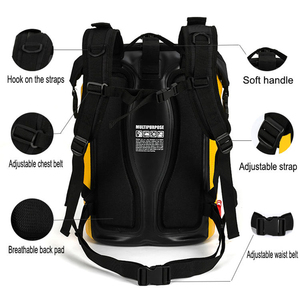 New Nature Pvc Bạt Rf Hàn Đường May Ngoài Trời Túi Khô Ba Lô Chống Thấm Nước Cho Lướt Sóng, Lặn, Kayak Ba Lô - Product Image 4