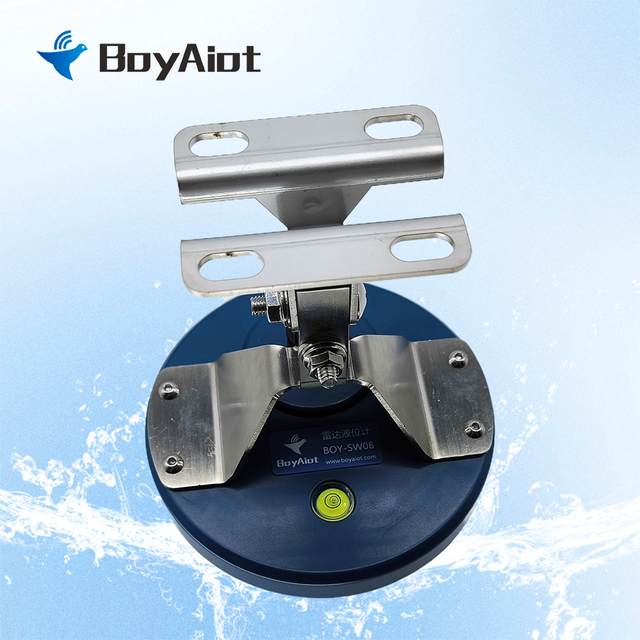 BOY-SW08-FM02 Boya High Quality 60 GHz Radar Water Level Sensor Transmitter IP68 RS485 1.5% Accuracy Lens Antenna Accurate River