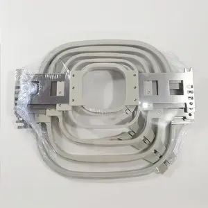 Pièces de machine à broder multi-têtes tubulaire machine cadre cadre en plastique cerceaux