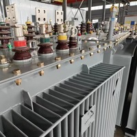 Transformateur immergé dans l'huile à faible bruit et entièrement scellé S13 M, 6,6 kV 440 V, triphasé ONAN Dyn11/Yyn0, en acier au silicium laminé à froid