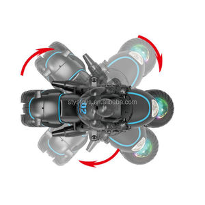 Motocicletas con Control Remoto Inalámbrico 360 ° Motocicleta Acrobática Giratoria con Sensor de Gravedad - Product Image 4