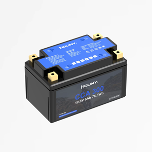 แบตเตอรี่สตาร์ทมอเตอร์ไซค์ Houny Customize ความจุขนาดใหญ่ 12.8V 6Ah - Product Image 1