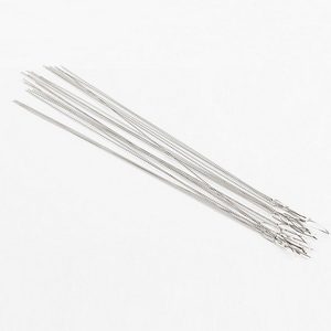 Wholesale Easy Thread String Cord Pins Big Eye Stainless Steel Beading <strong>Needles</strong> for <strong>Beads</strong> and Pearls DIY - Product Image 1