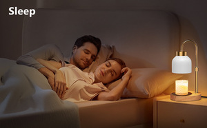 Lampada Scaldacera con Timer Nera Ideale per Candele in Barattolo Regalo Perfetto per Inaugurazione <span class=keywords><strong>Casa</strong></span> per Donne a Natale - Product Image 5