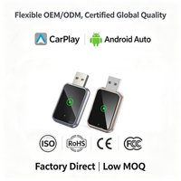 Adaptateur USB Type C Ultra1 Portable Mini Rapide Plug & Play Multimédia 14 15 8 Go RAM SIM 5G AI Box 13 Sans Fil CarPlay Android Auto