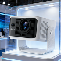 Projecteur portable intelligent à courte focale HY350 Pro 2026 pour la maison, projecteur LED 5.0 HY350 Max 500 Lumens