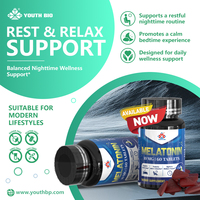 Tabletas de Melatonina de 10 mg Estándar de Exportación, Twilight Balance, Apoyo para la Integridad Sistemática en Adultos Conscientes de la Salud, OEM ODM