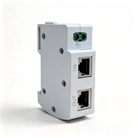 Parafoudre PoE CAT6 SPD Gigabit rapide DC 48V RoHS, conception compacte, protection contre les surtensions transitoires PoE-48V pour appareils de salle serveur