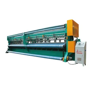 Many years of experience manufacturers hot high-speed warp knitting machine weaving high quality knotless fishing nets, purse Se