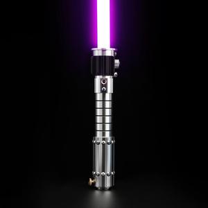 Txq Mara <span class=keywords><strong>NeoPixel</strong></span> กระบี่แสงโลหะกับบลาสเตอร์เสียงล็อคแฟลชบนการปะทะกันแสงดาบของดาวสงคราม - Product Image 5