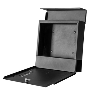 Buzón de Correo de Acero Inoxidable Estilo Americano para Exteriores con Cerradura, Gran Capacidad, Impermeable, Montado en Pared - Product Image 4